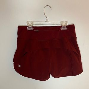 Lulu lemon speedy up shorts !